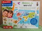 Clementoni ontdek de wereld, Ophalen of Verzenden, Nieuw, Puzzelen