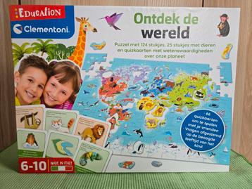 Clementoni ontdek de wereld beschikbaar voor biedingen
