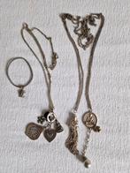 Zilverkleurige kettingen met boeddha, Ophalen of Verzenden, Zo goed als nieuw, Overige materialen