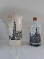 Oud -Amsterdam servies koffiekan,Villeroy&Boch + Jeneverfles, Ophalen of Verzenden