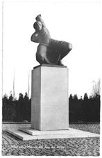 AK Waalwijk - Monument Jan de Rooy, 1960 tot 1980, Ongelopen, Noord-Brabant, Verzenden