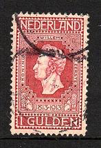 696 nvph 98 jubileumzegels 1913 gebruikt zie scans., Postzegels en Munten, Postzegels | Nederland, Ophalen of Verzenden, T/m 1940