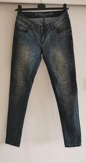 Coolcat spijkerbroek met dierenprint mt. M beschikbaar voor biedingen