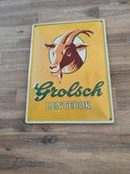 Grolsch reclame bord, Ophalen of Verzenden, Zo goed als nieuw, Reclamebord, Plaat of Schild, Grolsch