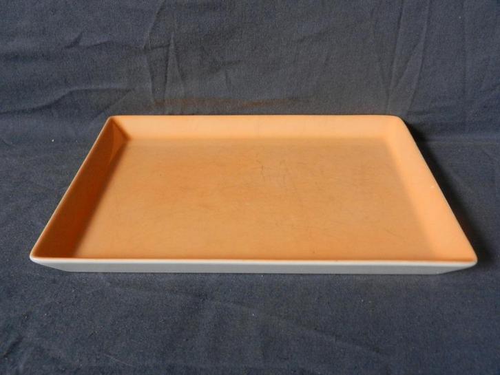 Arzberg Tric kleur Fresh (oranje), rhoekige schaal 20,5x15,4, Huis en Inrichting, Keuken | Servies, Gebruikt, Schaal of Schalen