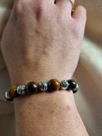 Handgemaakte Tijgeroog Armband 17cm, Sieraden, Tassen en Uiterlijk, Ringen, Overige materialen, Nieuw, Ophalen of Verzenden, 17 tot 18