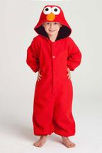 Elmo onesie 116-122 Pak Kostuum Rood Sesamstraat, Ophalen of Verzenden, Zo goed als nieuw, 110 t/m 116, Jongen of Meisje