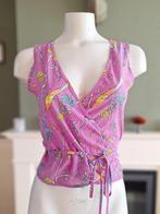 Intimissimi wikkel blouse paars met vogels M 38 gratis verz, Maat 38/40 (M), Verzenden, Intimissimi, Paars