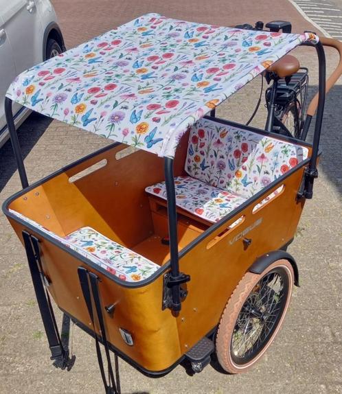 Nieuwe kussens en zonneluifels voor diverse bakfietsen, Fietsen en Brommers, Fietsaccessoires | Overige Fietsaccessoires, Nieuw