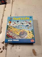 That’s life puzzel, Hobby en Vrije tijd, Denksport en Puzzels, Ophalen of Verzenden, 500 t/m 1500 stukjes, Zo goed als nieuw
