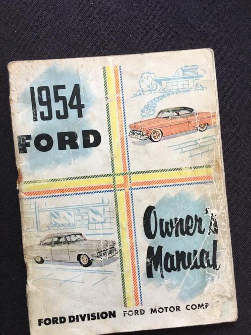 instructieboekje / handleiding FORD 1954 Michigan USA, Auto diversen, Handleidingen en Instructieboekjes, Ophalen of Verzenden