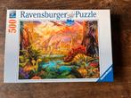 Ravensburger 500 dino, Ophalen of Verzenden, 500 t/m 1500 stukjes, Zo goed als nieuw