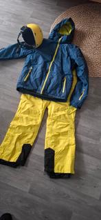 Compleet Crivit skipak maat M helm, skibroek,skijas, Maat 48/50 (M), Ophalen of Verzenden, Gedragen, Crivit