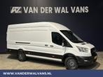 Ford Transit 2.0 TDCI 130pk L4H3 Jumbo Euro6 Airco | Camera, Auto's, Bestelauto's, Voorwielaandrijving, Stof, 4 cilinders, Wit