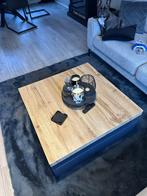 Salontafel met draaiend blad, Huis en Inrichting, Tafels | Salontafels, Ophalen, Gebruikt, 100 tot 150 cm, 50 tot 100 cm