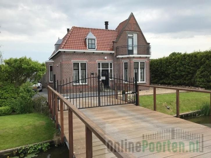 Sierpoort, inrijpoort in 3 afmetingen 3, 3.5 en 4m compleet!, Tuin en Terras, Tuinhekken en Hekwerk, Nieuw, Sierhekwerk, IJzer