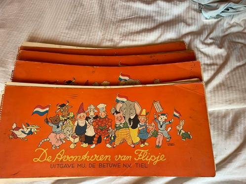 De avonturen van Flipje -1938 - deel 1-4., Boeken, Partijen en Verzamelingen, Gelezen, Kind en Jeugd, Ophalen