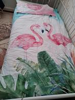 NIEUWE DEKBEDOVERTREK 140X200 CM INCL KUSSEN, Eenpersoons, Wit, Dekbedovertrek, Nieuw