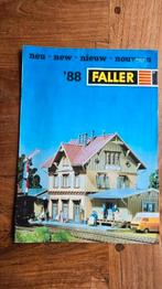Faller '88 folder modelbouw nieuwe collectie, Ophalen of Verzenden, Gebruikt, 1:50 tot 1:144