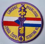 Scouting Overijssel helpt Scouting Tsjechoslowakije sponsor, Ophalen of Verzenden, Zo goed als nieuw, Embleem, Speld of Insigne