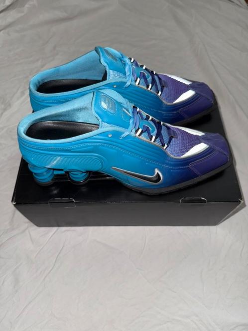 Nike Martine Rose Shox MR4 Scuba Blue - 42.5 / US9, Kleding | Heren, Schoenen, Gedragen, Sneakers of Gympen, Overige kleuren, Ophalen of Verzenden