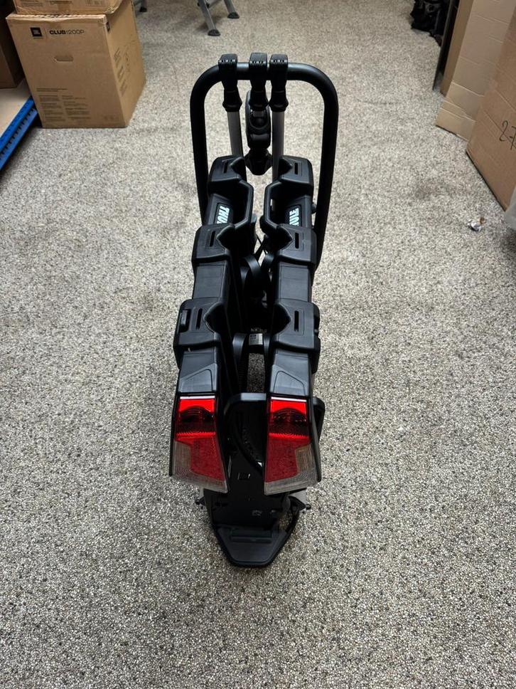 Thule Easyfold XT 934 -  Zo goed als nieuw - Compleet, Auto diversen, Fietsendragers, Zo goed als nieuw, Trekhaakdrager, Ophalen of Verzenden