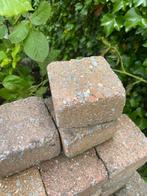 Rode trommelstenen gratis op te halen, Tuin en Terras, Klinkers, Ophalen of Verzenden, Zo goed als nieuw, 10 m² of meer