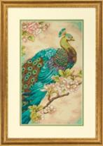 Borduurpakket Dimensions Indiase pauw 7035293, Hobby en Vrije tijd, Borduren en Borduurmachines, Ophalen of Verzenden, Nieuw, Handborduren