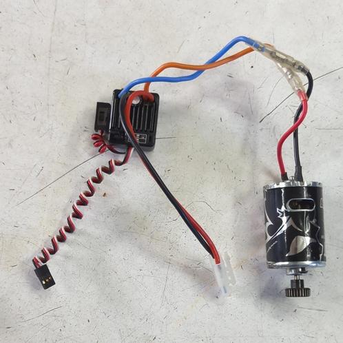 HPI 15t motorset waterproof ESC 2-3S Lipo (RS4 Sprint Tamiya, Hobby en Vrije tijd, Modelbouw | Radiografisch | Auto's, Gebruikt