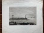 Ludovic Napoléon Lepic Een pier of aanlegsteiger 1869, Ophalen of Verzenden