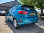 Ford Fiesta 1.0 EcoBoost Titanium | Automaat | Carplay + Nav, Stof, Gebruikt, Blauw, 100 pk