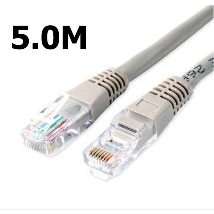 U6-G1,5 CAT6 UTP Netwerkkabel RJ45 Male 5.00 m, Computers en Software, Pc- en Netwerkkabels, Nieuw, Ophalen of Verzenden