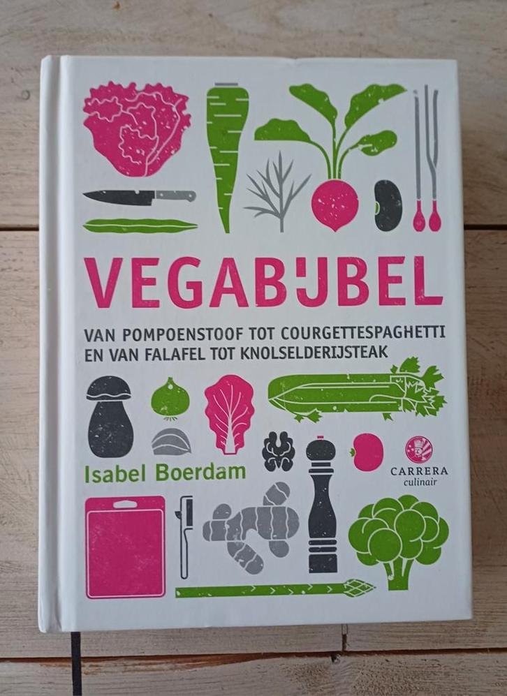 Isabel Boerdam - Vegabijbel, Boeken, Kookboeken, Zo goed als nieuw, Vegetarisch, Ophalen of Verzenden