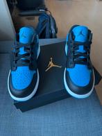 Air Jordan 1Low Black/university Blue, Nike Air Jordan, Zwart, Nieuw, Ophalen of Verzenden