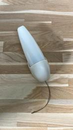 Vintage wandlamp Bo-Niko trekkoord wit opaalglas, Huis en Inrichting, Lampen | Wandlampen, Ophalen of Verzenden, Zo goed als nieuw