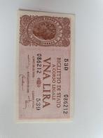 Italiaans biljet - 1 Lira 1944, Ophalen of Verzenden, Italië, Los biljet