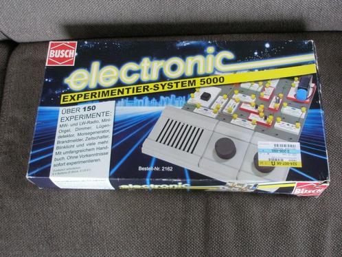 Busch Systeem 5000 Elektronica experimenteerdoos, Kinderen en Baby's, Speelgoed | Educatief en Creatief, Gebruikt, Bouwen, Elektronica