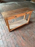Houten Console Tafel met Lades 120x40, Ophalen