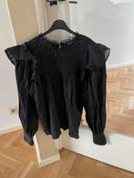 Nieuwstaat: zwarte blouse Magali Pascal maat S, Verzenden, Zo goed als nieuw, Maat 36 (S), Zwart
