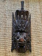 Hardhouten Balinees beeld, barong masker, 37 cm lang, Antiek en Kunst, Ophalen
