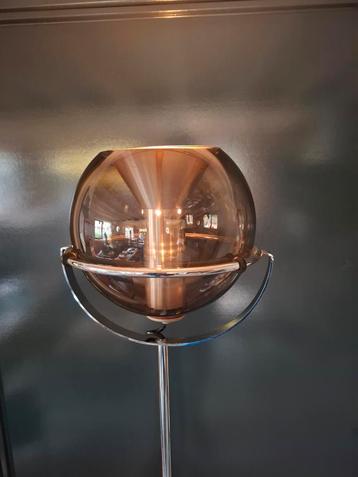Vintage raak globe 2000 staande vloerlamp beschikbaar voor biedingen
