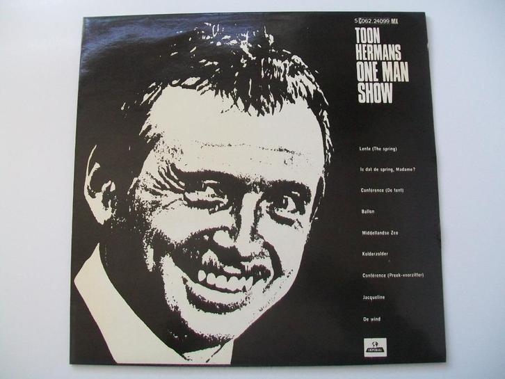 LP Toon Hermans - One man show, Cd's en Dvd's, Vinyl | Nederlandstalig, Zo goed als nieuw, Overige genres, 12 inch, Ophalen of Verzenden