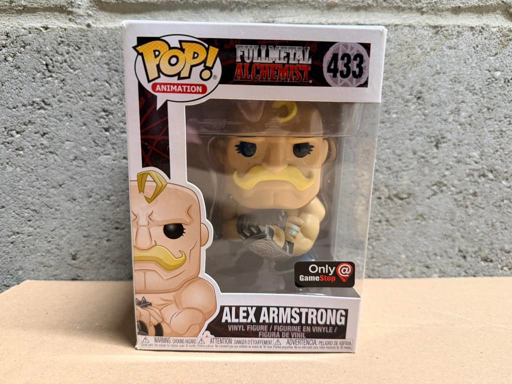 Funko Pop Alex Armstrong Full Metal Alchemist NR 433, Ophalen of Verzenden, Nieuw