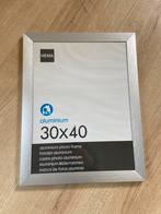 Hema aluminium fotolijst 30x40cm, Ophalen of Verzenden, Zo goed als nieuw