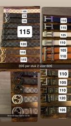 GUCCI LOUIS VUITTON FENDI HERMES RIEMEN, Ophalen of Verzenden, Nieuw, Zwart, 115 cm of meer