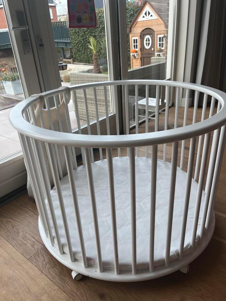 Bopita Ronde Box - Mooie Staat!, Kinderen en Baby's, Babywiegjes en Ledikanten, Gebruikt, Wieg, Ophalen of Verzenden