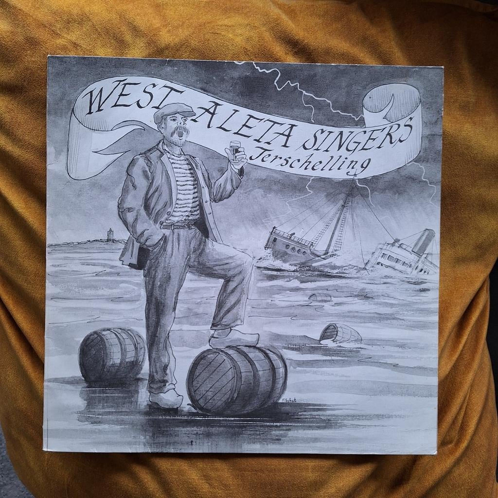 West Aleta Singers - Terschelling LP, Cd's en Dvd's, Ophalen of Verzenden, Gebruikt, 12 inch