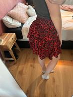 Leuke rode rok met print, Kleding | Dames, Rokken, Maat 38/40 (M), Ophalen of Verzenden, Zo goed als nieuw, Boven de knie
