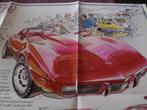Chevrolet Corvette C3 1979 Poster Brochure, Ophalen of Verzenden, Zo goed als nieuw, Chevrolet