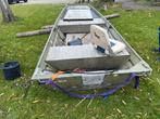 Net gebruikte platbodem heeft likje verf nodig, Ophalen, Aluminium, Zo goed als nieuw, Benzine